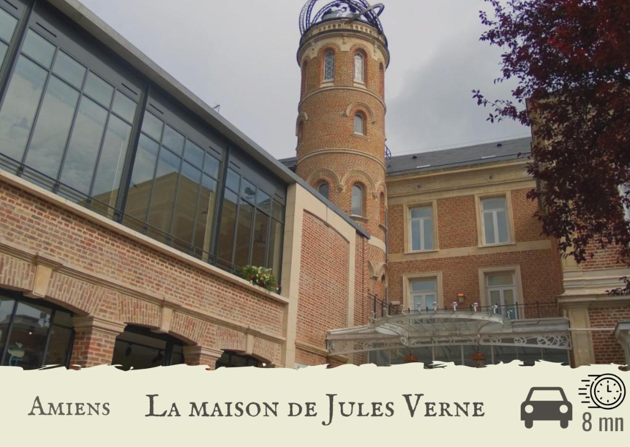 Le Chat D'Or - 35M2 - Terrasse - Bbq - Wifi Hd Amiens Exterior photo